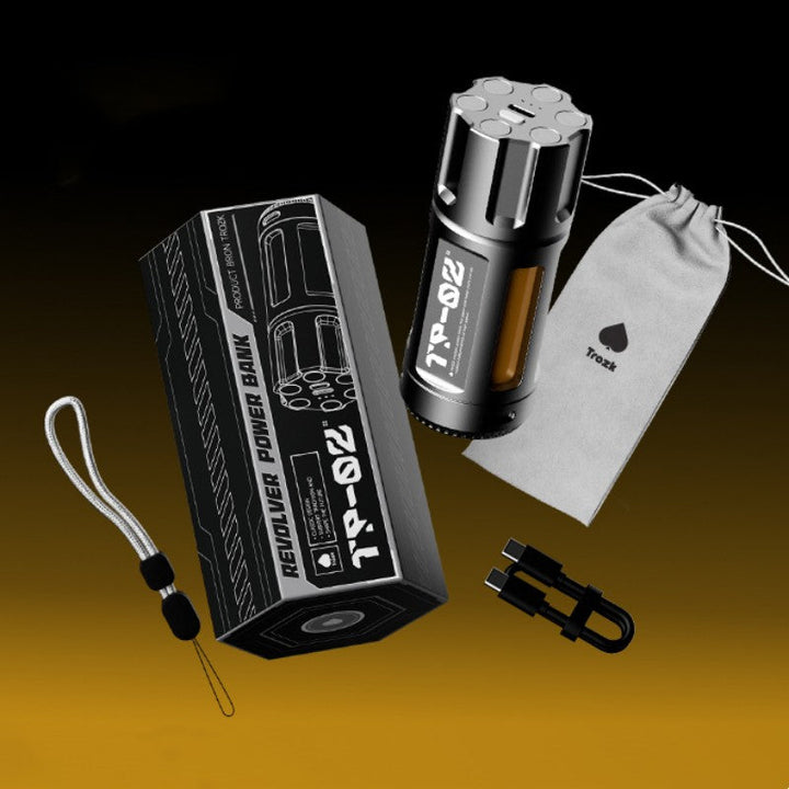 BowLift | Creative Stress-Relief Mechanical Rotating Power Bank