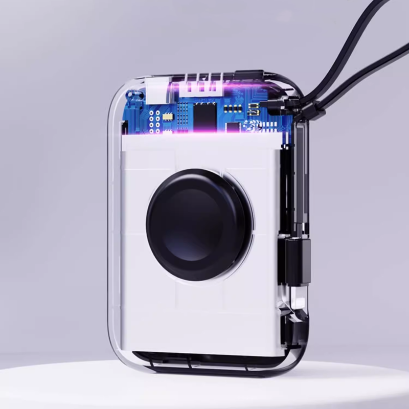 BowLift | Portable Smartphone Watch 2-In-1 With Built-In Data Cable And Power Bank
