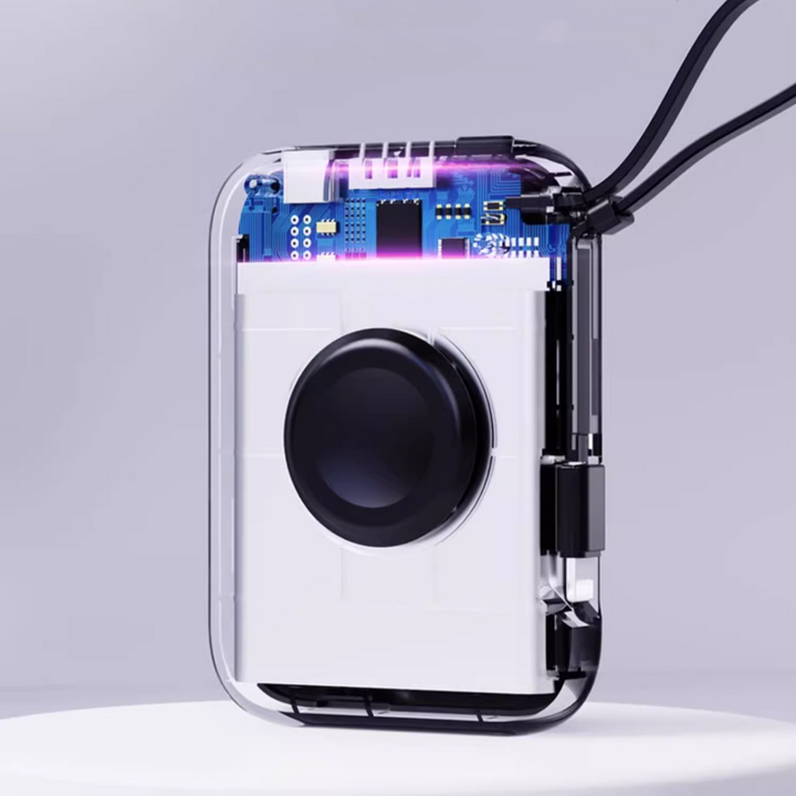 BowLift | Portable Smartphone Watch 2-In-1 With Built-In Data Cable And Power Bank