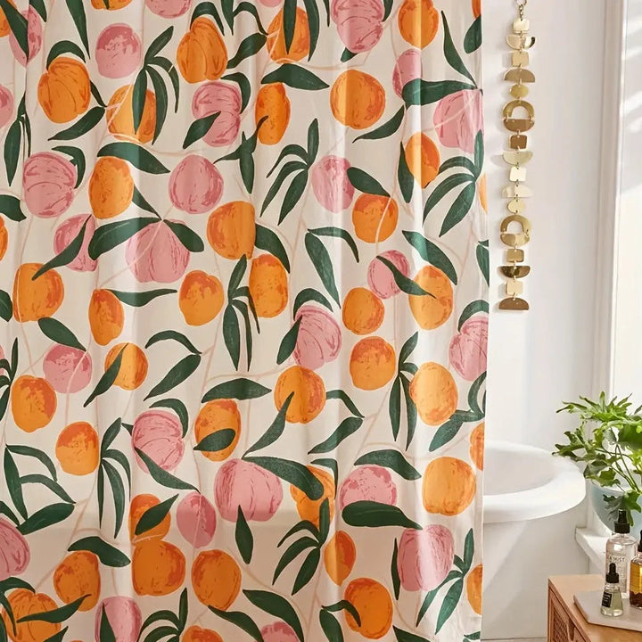 BowLift | Elegant Flower Shower Curtain – Fresh Bathroom Make-over