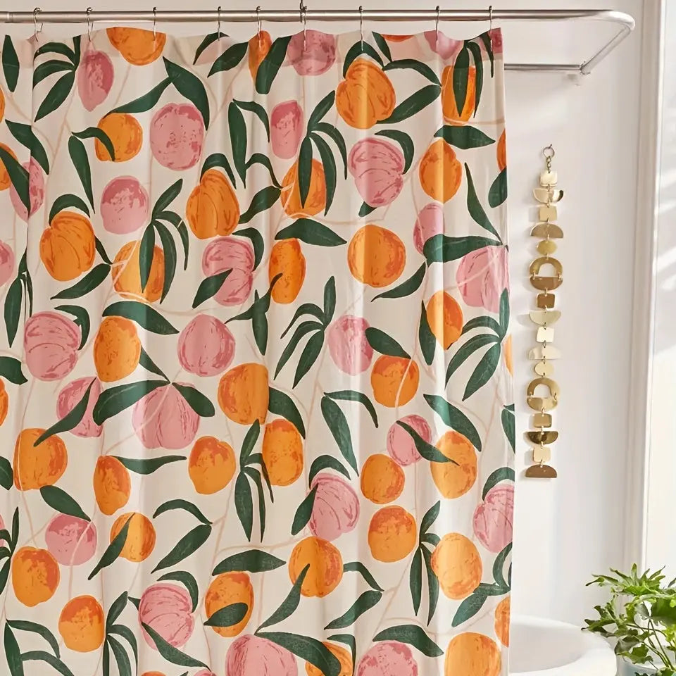 BowLift | Elegant Flower Shower Curtain – Fresh Bathroom Make-over