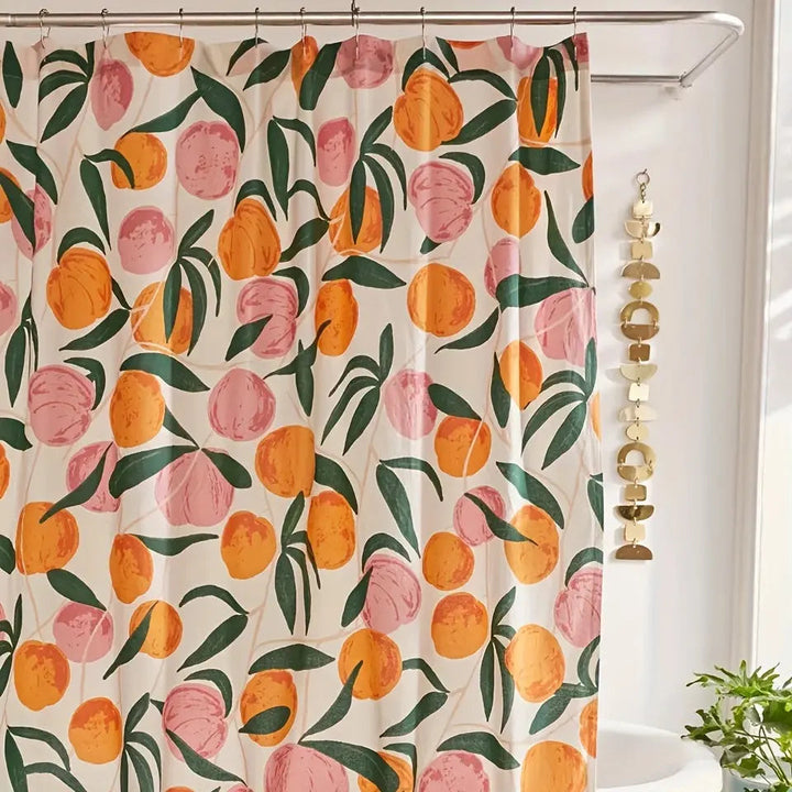 BowLift | Elegant Flower Shower Curtain – Fresh Bathroom Make-over