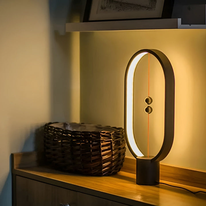 BowLift | Elegant LED BalanceGlow Lamp – Refined Atmosphere & USB Charging