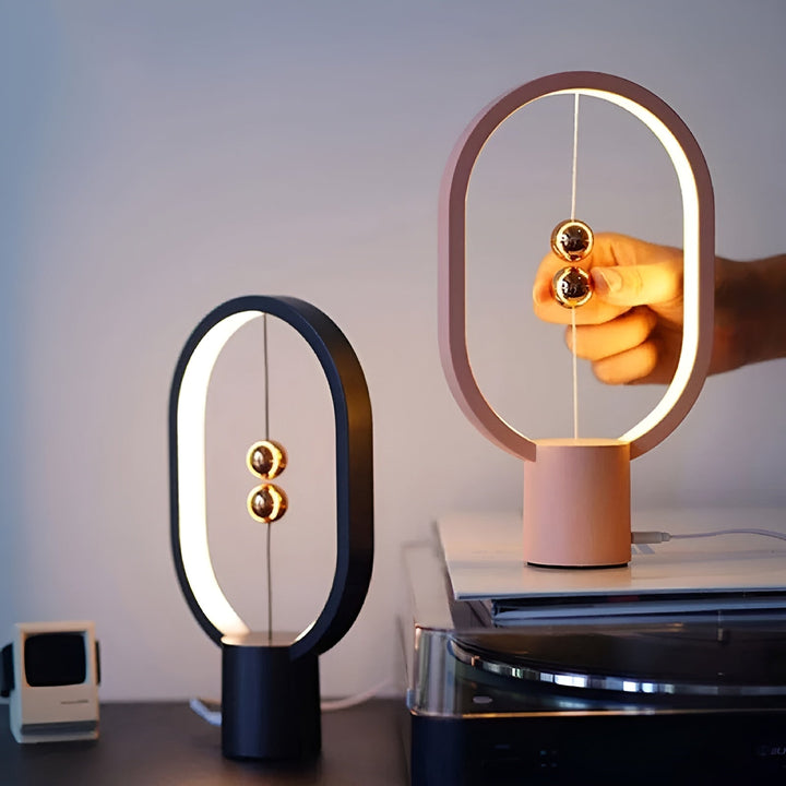 BowLift | Elegant LED BalanceGlow Lamp – Refined Atmosphere & USB Charging