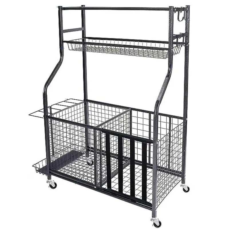 BowLift | Golf Organizer Utility Stand And Other Sports Equipment Shelf Organization For Balls Garage Holder Diy Ball Hat Storage Rack