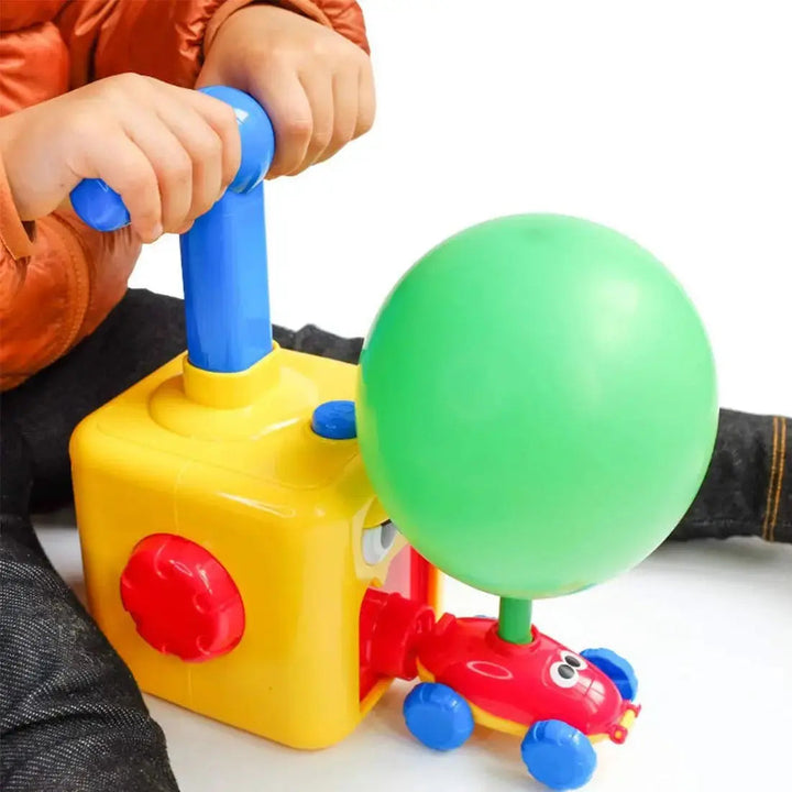 BowLift | Balloon Racing Car Experiment Set for playful physics experience