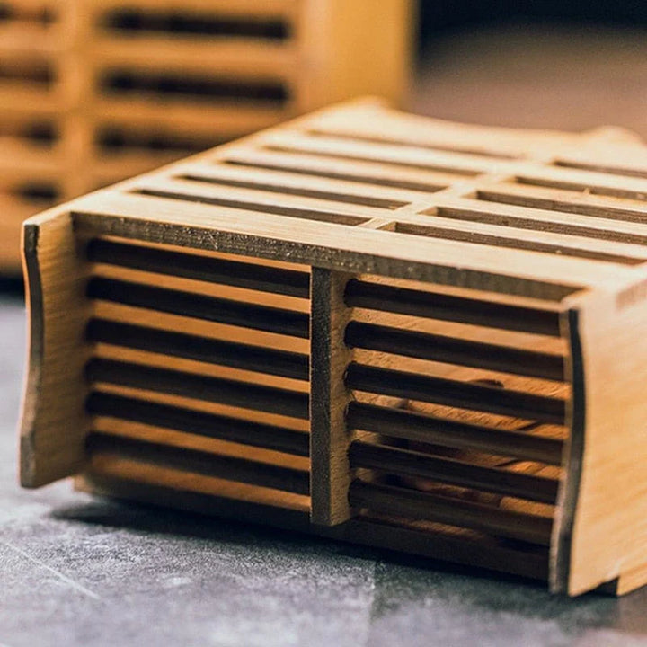 Bamboo Cutlery Caddy Bowlift