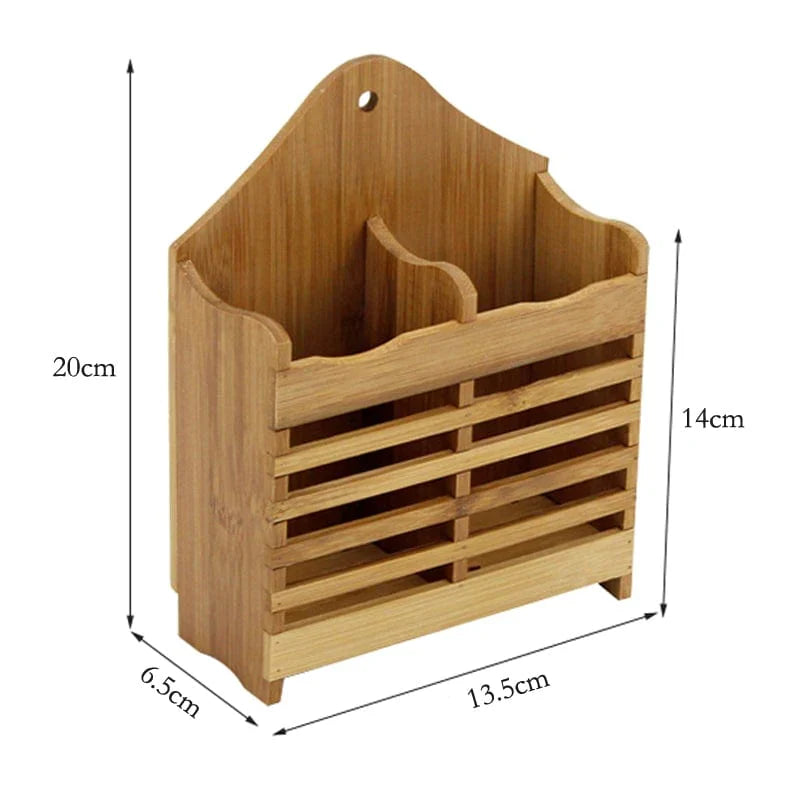 Bamboo Cutlery Caddy Bowlift