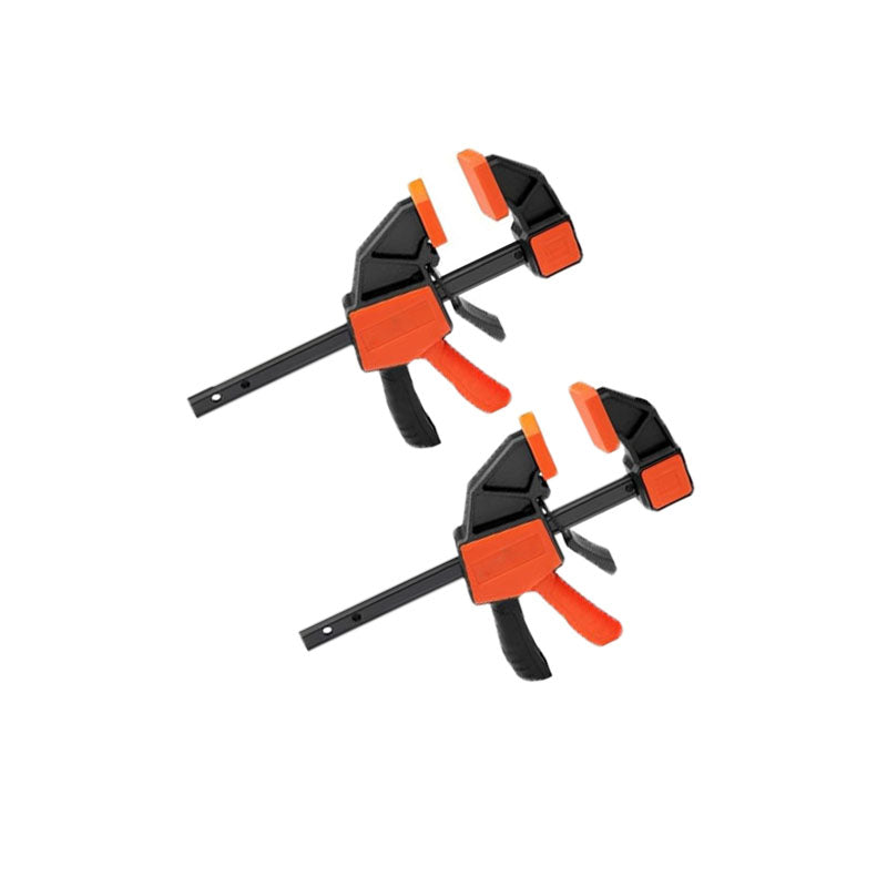 BowLift | 2-Pack Bar Clamps for Woodworking Clamps Sets Quick-Change F Clamp with 150 lbs Load Limit