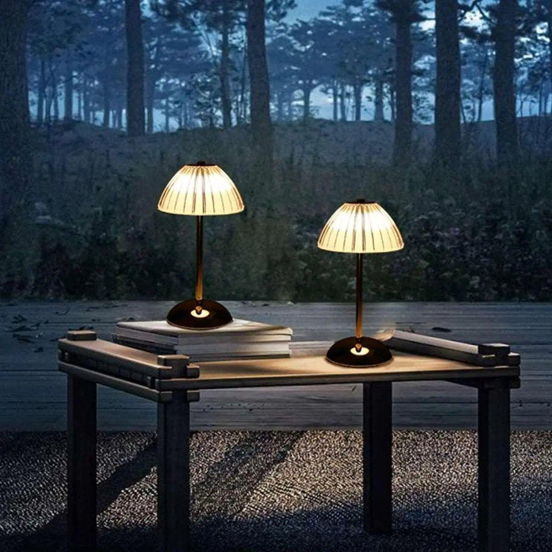 Beacon - LED Crystal Nightstand Lamp without caBowlifte | Bowlift