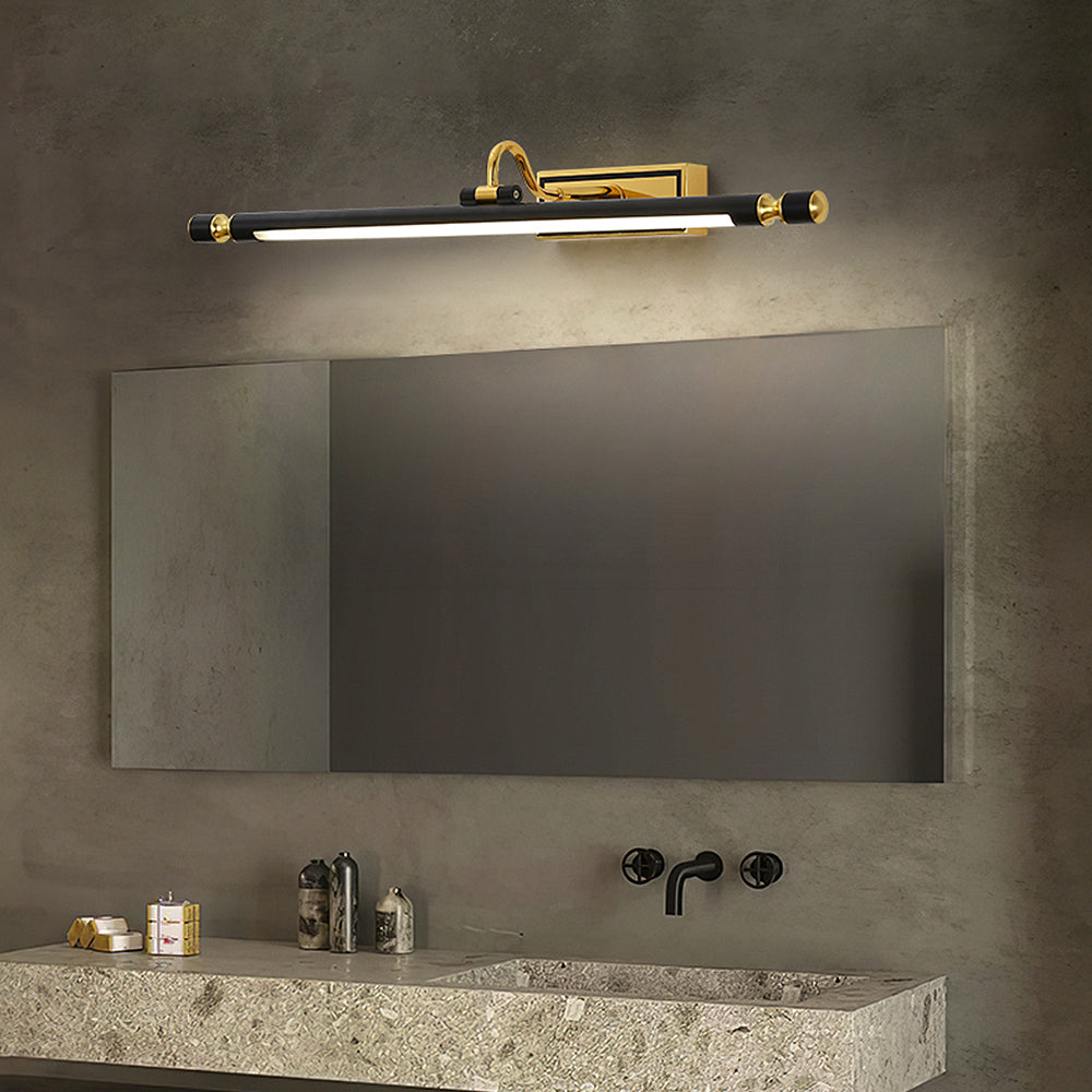 Luxury Black-Gold Mirror Lamp – LumoGold | Bowlift