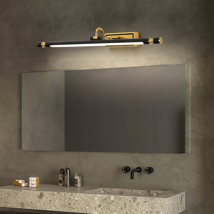 Luxury Black-Gold Mirror Lamp – LumoGold | Bowlift