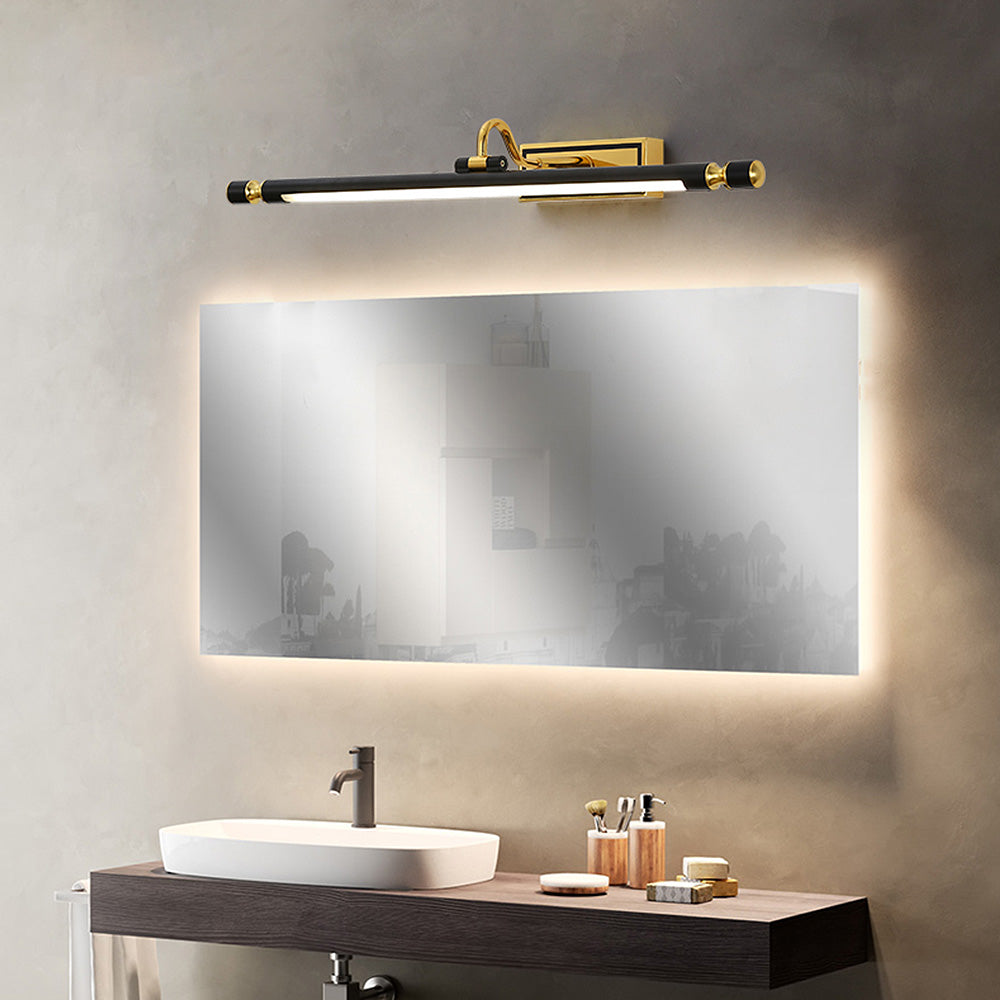 Luxury Black-Gold Mirror Lamp – LumoGold | Bowlift
