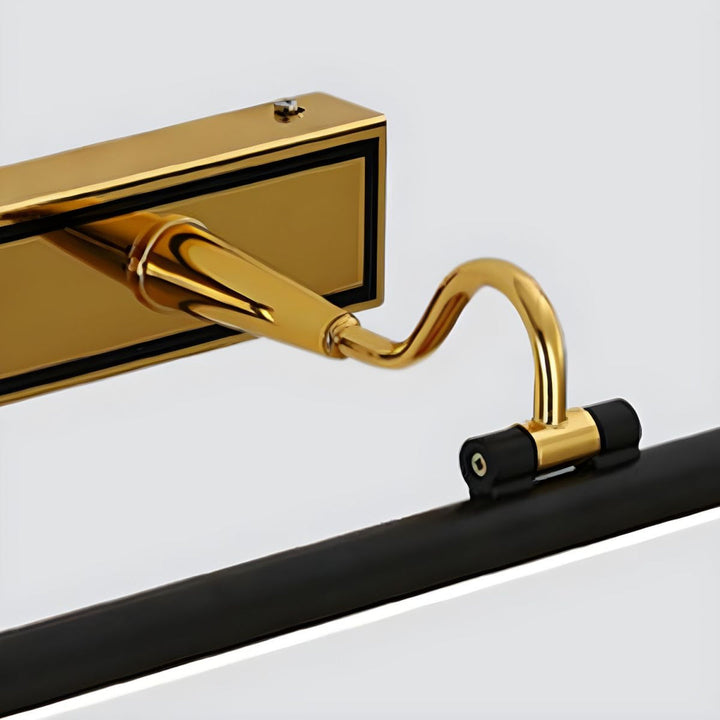 Luxury Black-Gold Mirror Lamp – LumoGold | Bowlift