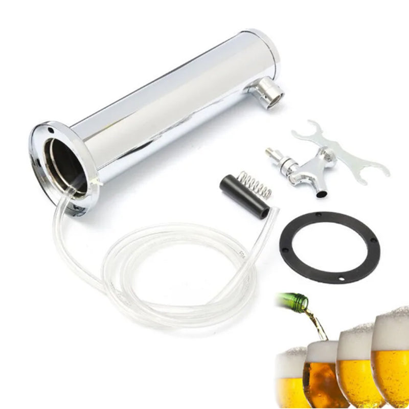 BowLift | Metal Craft Beer Stainless Steel Single Head Tower Faucet Beer Barrel Faucet Beer Bar Home