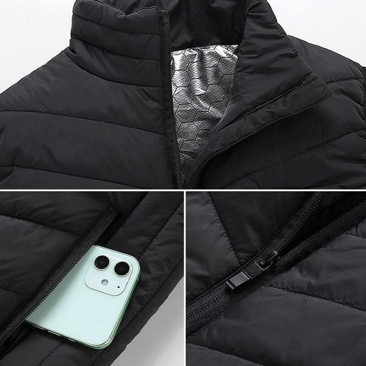 BowLift | Heated waistcoat with 13 heating zones for cold days