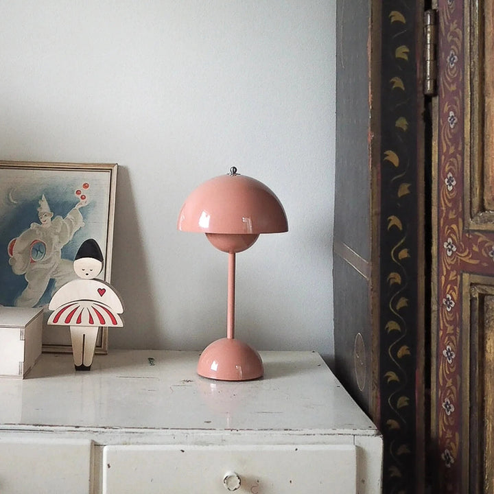BowLift | Retro Flowerlight - Wireless rechargeable table lamp
