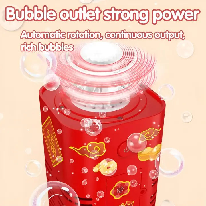 BowLift | Illuminated Bubble Machine for Magical Moments