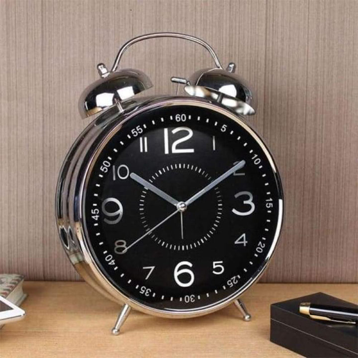 BowLift | Bellcroft Oversized Vintage Metal Alarm Clock
