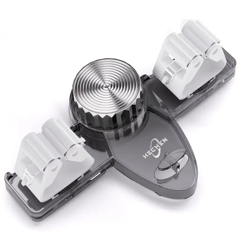 BowLift | Broom clamp with suction cups – Space-saving wall holder with adjustable hooks