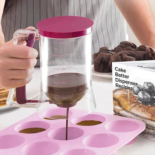 BowLift | Handy Batter Dispenser | Pancakes & Cupcakes in no time