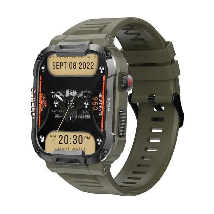 BowLift | Shock-Resistant Waterproof Smartwatch with Health Tracking