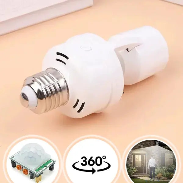 BowLift | Motion-controlled E27 lamp socket with IR sensor