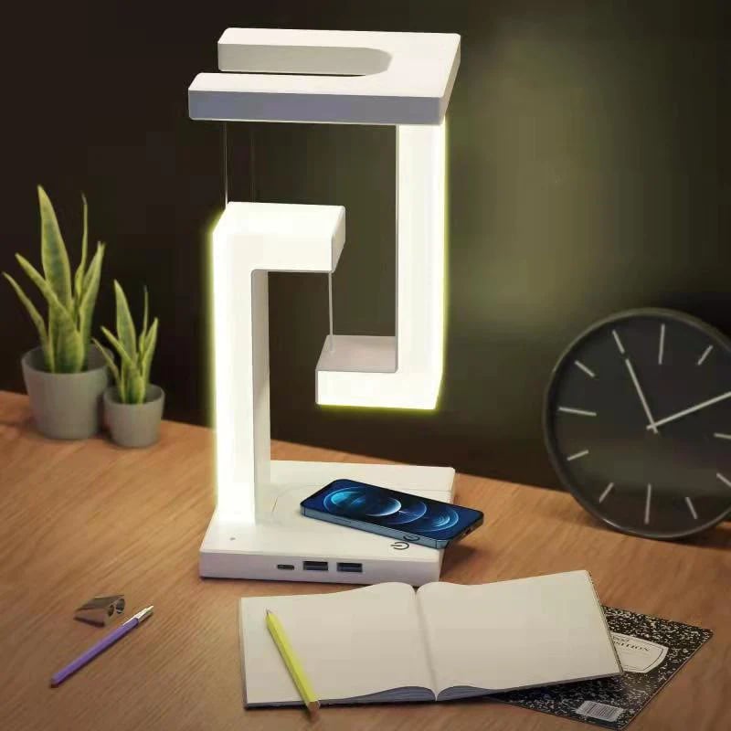 BowLift | Wireless charger with LED and fast charging – Modern design LumiCore