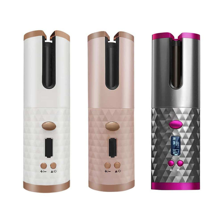 BowLift | Wireless hair curling iron with a ceramic body – Fast and long-lasting curls