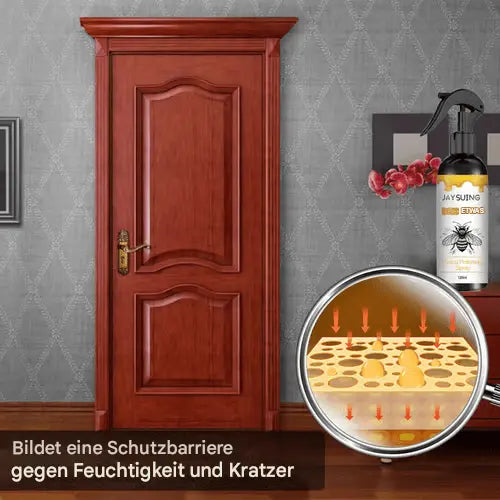 BowLift | Beeswax Wood Care Spray – Natural Furniture Care with Long-Lasting Shine