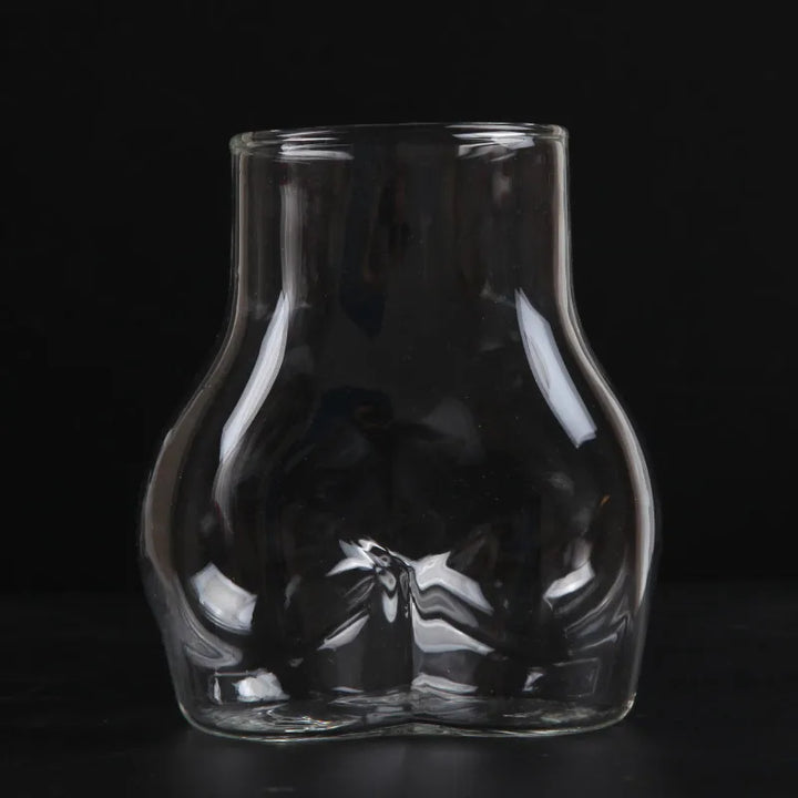 BowLift | Big Butt Crystal Funny Glass