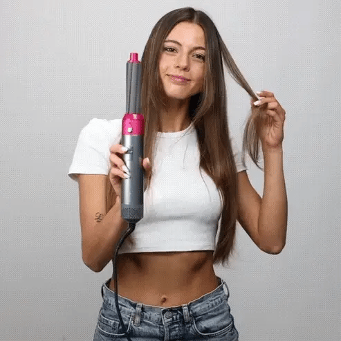 BowLift | 5-in-1 Hair Styler | Auto Curler, Blow Dryer & Flat Brush for All Hair Types at Home