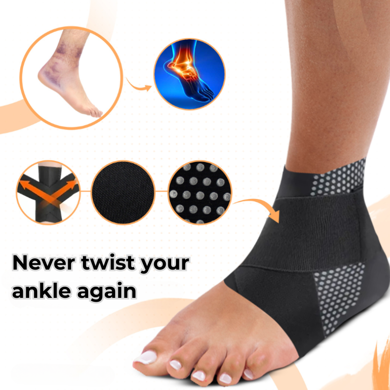 BowLift | Ankle Support Brace | Lightweight, Comfortable & Designed for Athletes in Sports Shoes
