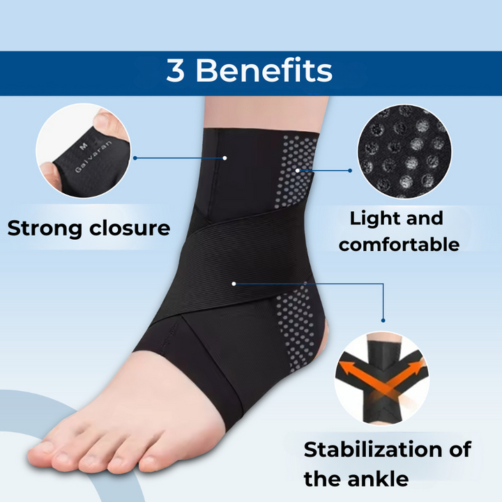 BowLift | FlexiGuard Ankle Support – Light, Breathable & Suitable for Sports Shoes