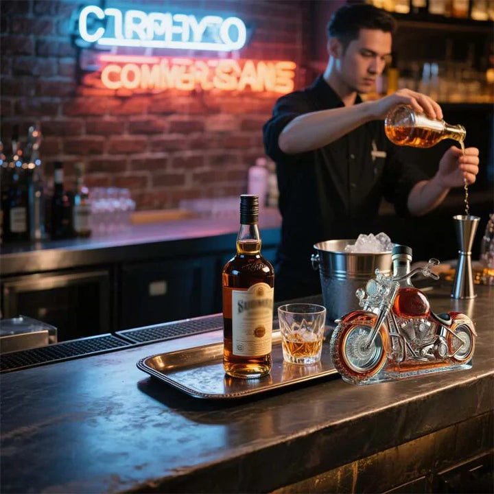 BowLift | RebelWhisky | Limited Edition Harley Whisky Bottle