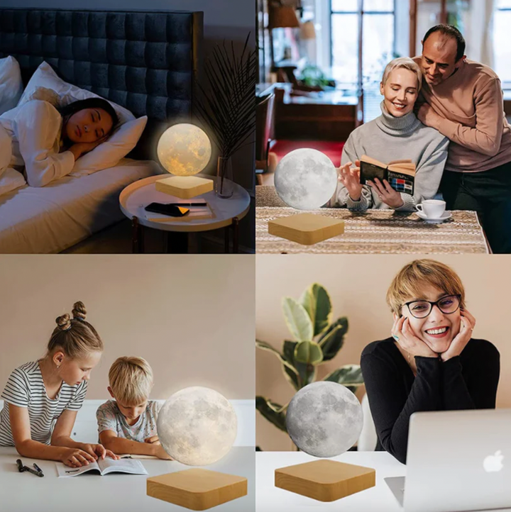 Lunara Flowing Moon Lamp Bowlift