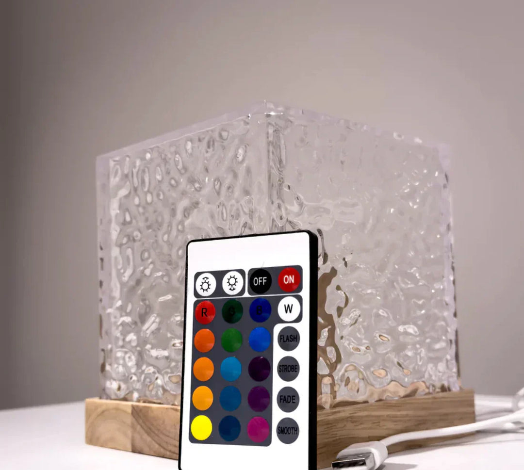 BowLift | AuroraGlow Northern Lights Lamp – 16 Colour LED Mood Light with Remote
