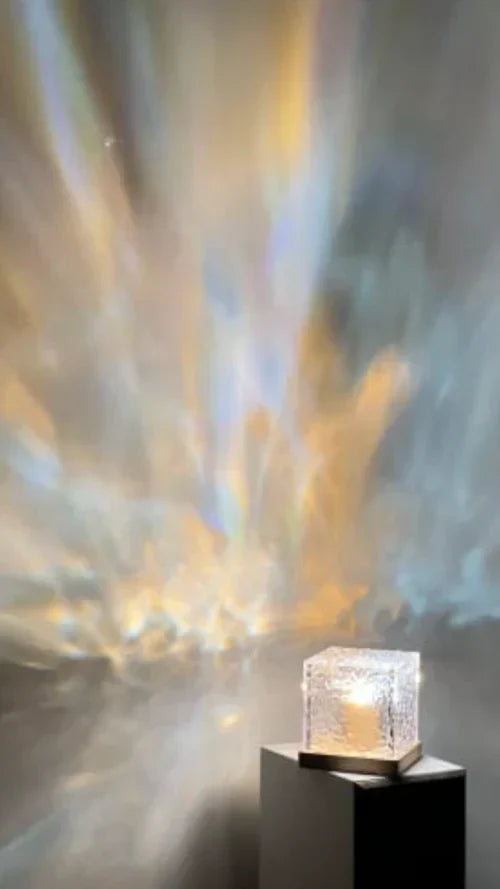 BowLift | AuroraGlow Northern Lights Lamp – 16 Colour LED Mood Light with Remote