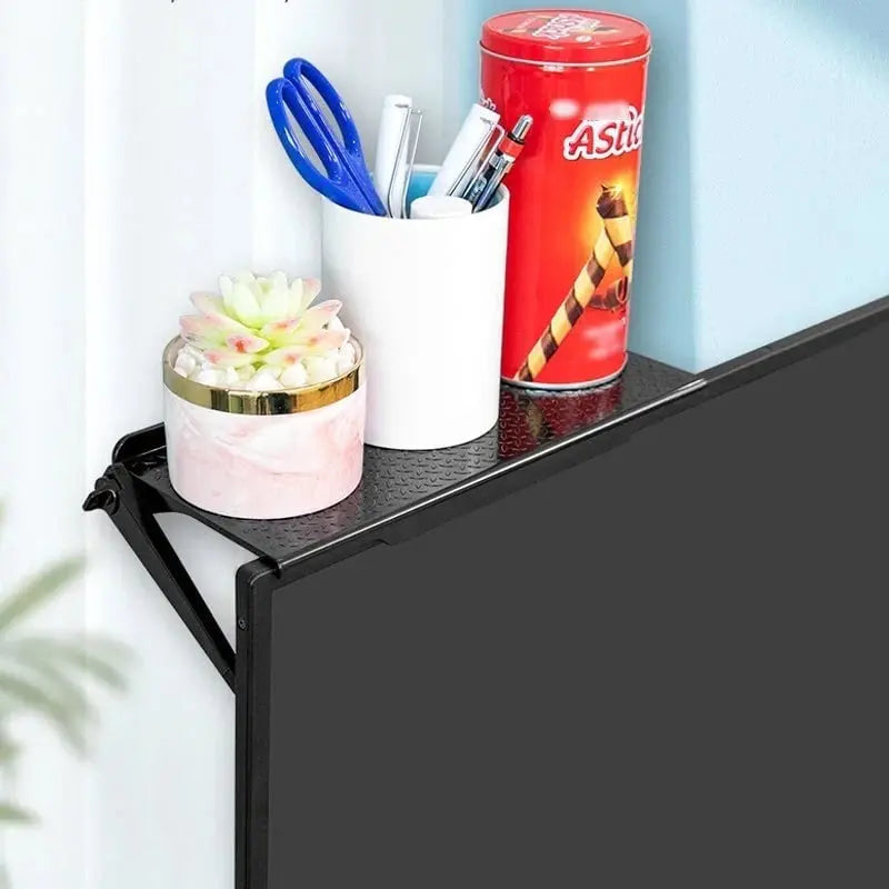 BowLift | Monitor shelf with phone stand – Organization without drilling and tools