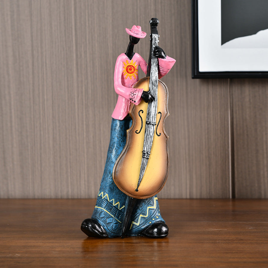 BowLift | Wall Art Resin Jazz Musician Sculpture