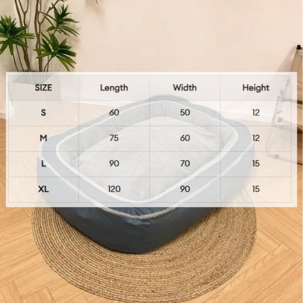 BowLift | Orthopedic Dog Bed:  Memory Foam Beds for Large Dogs | Perfect for Arthritis Relief