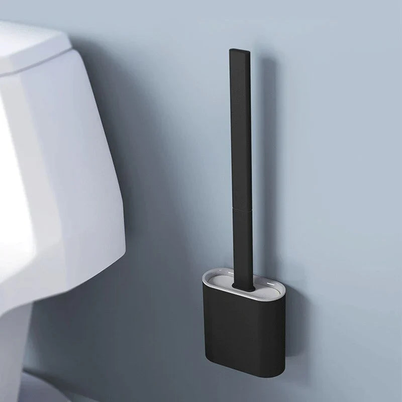 FLEXIBLE SILICONE BRUSH For TOILET CLEANING Bowlift
