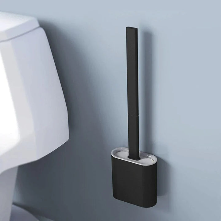 FLEXIBLE SILICONE BRUSH For TOILET CLEANING Bowlift