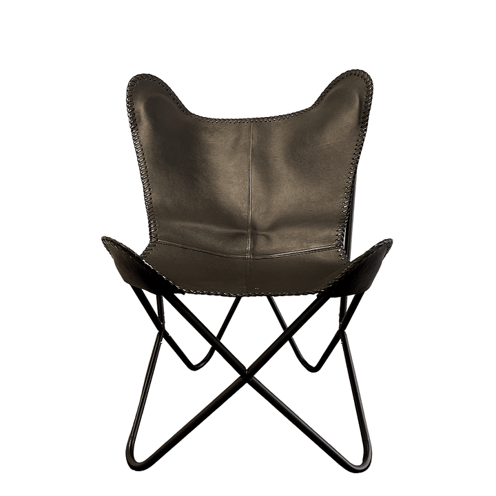 Bat chair made of real leather (available in different colors) | Bowlift