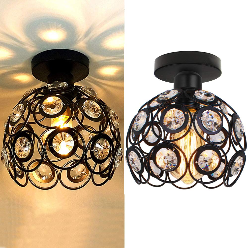 BowLift | Modern Luxury Round LED Ceiling Lamp made of Crystal Glass