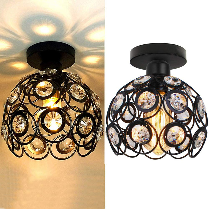 BowLift | Modern Luxury Round LED Ceiling Lamp made of Crystal Glass