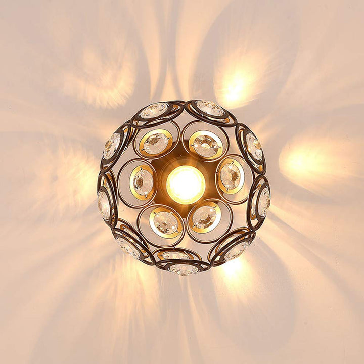 BowLift | Modern Luxury Round LED Ceiling Lamp made of Crystal Glass