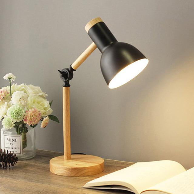 BowLift | Nordic Desk Lamp Made of Wood