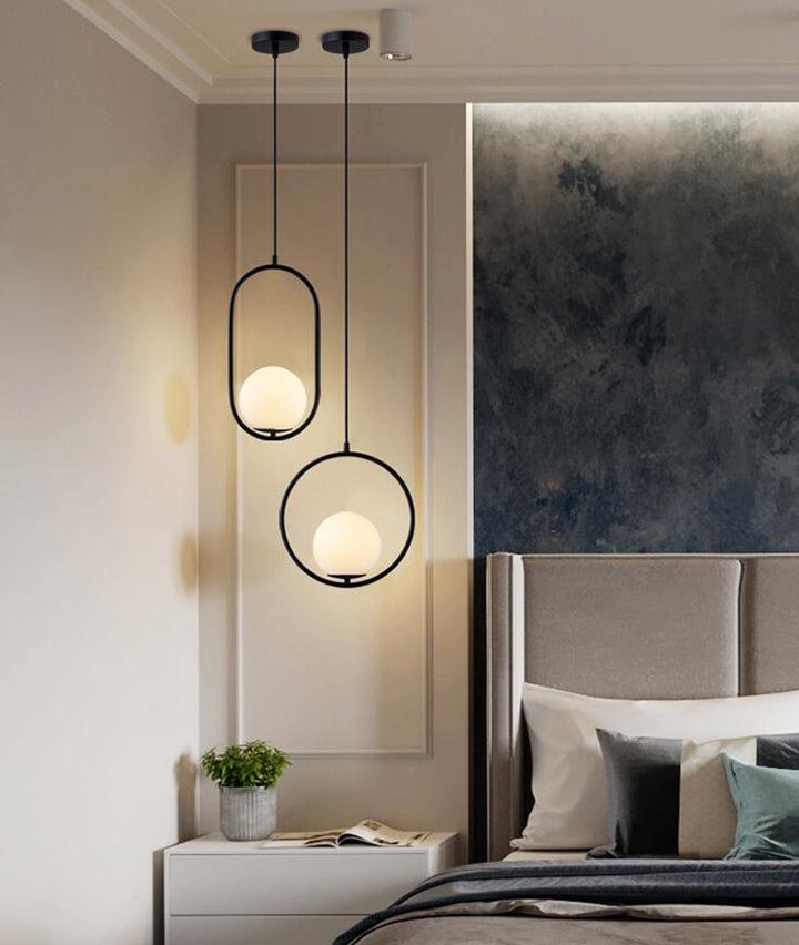 Nordic Glass Pendant Lamps | Bowlift