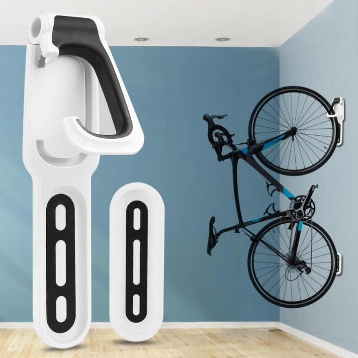 Wall Hooks Bike Rack | Space-Saving Wall Solution for Garage and Workspace | Bowlift